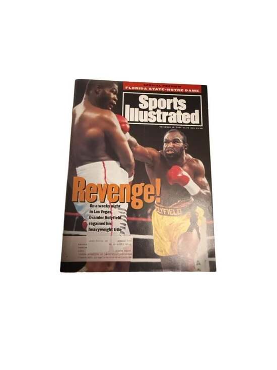 Sports Illustrated Other - Sports Illustrated Magazine 11/ 15 /93  Evander Holyfield Heavyweight Title
